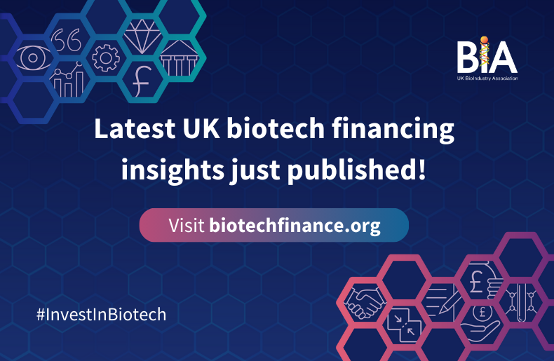 UK biotech financing 2024